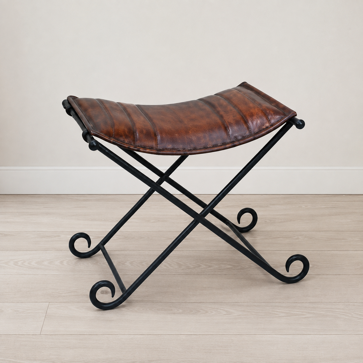 Folding Stool - 50 x 45 x 45 cm - SKU M-10293
