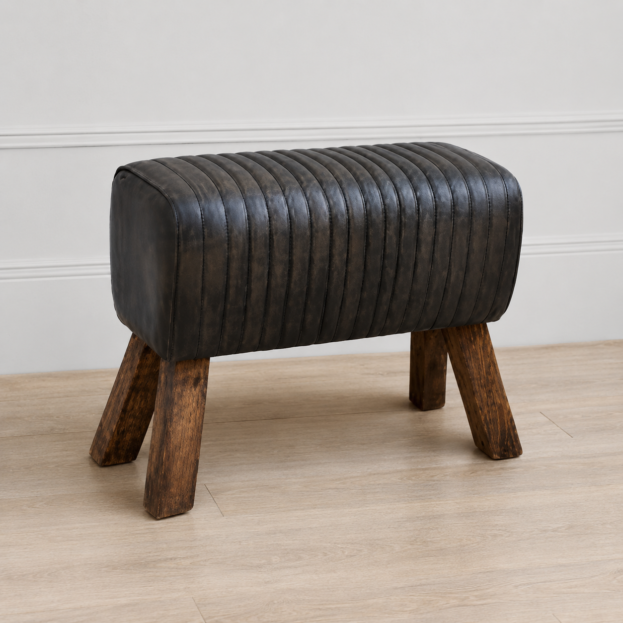 Wooden Seat Stool - 69 x 30 x 52 cm - SKU M-18002