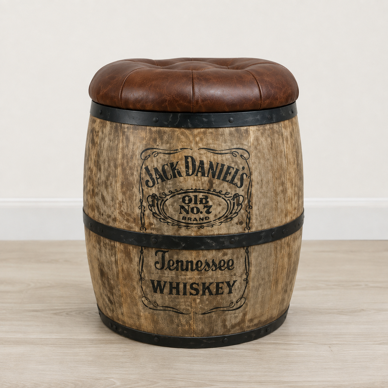 New Design Barrel - Jack Daniels Whiskey - 44 x 44 x 55 cm - SKU M-20234