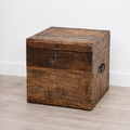 Wooden Trunk - 45 x 45 x 44 cm - SKU M-20795