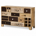 Wooden Drawer Chest - 114 x 39 x 80 cm - SKU KCH-2022-005