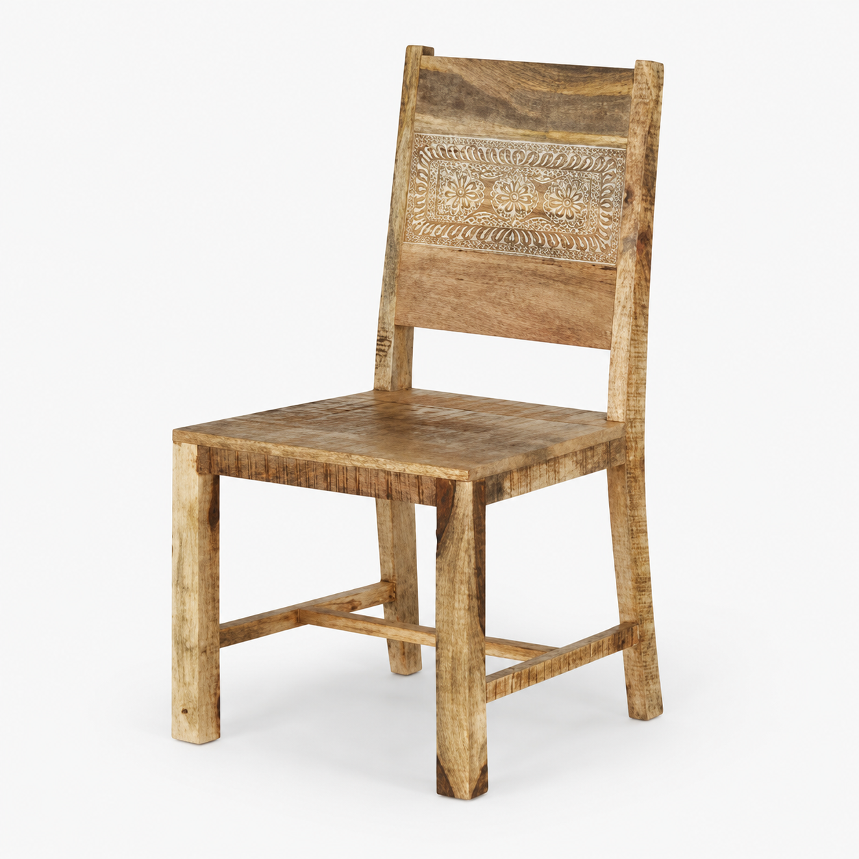Wooden Carving Chair - 45 x 50 x 101 cm - SKU KCH-2022-009
