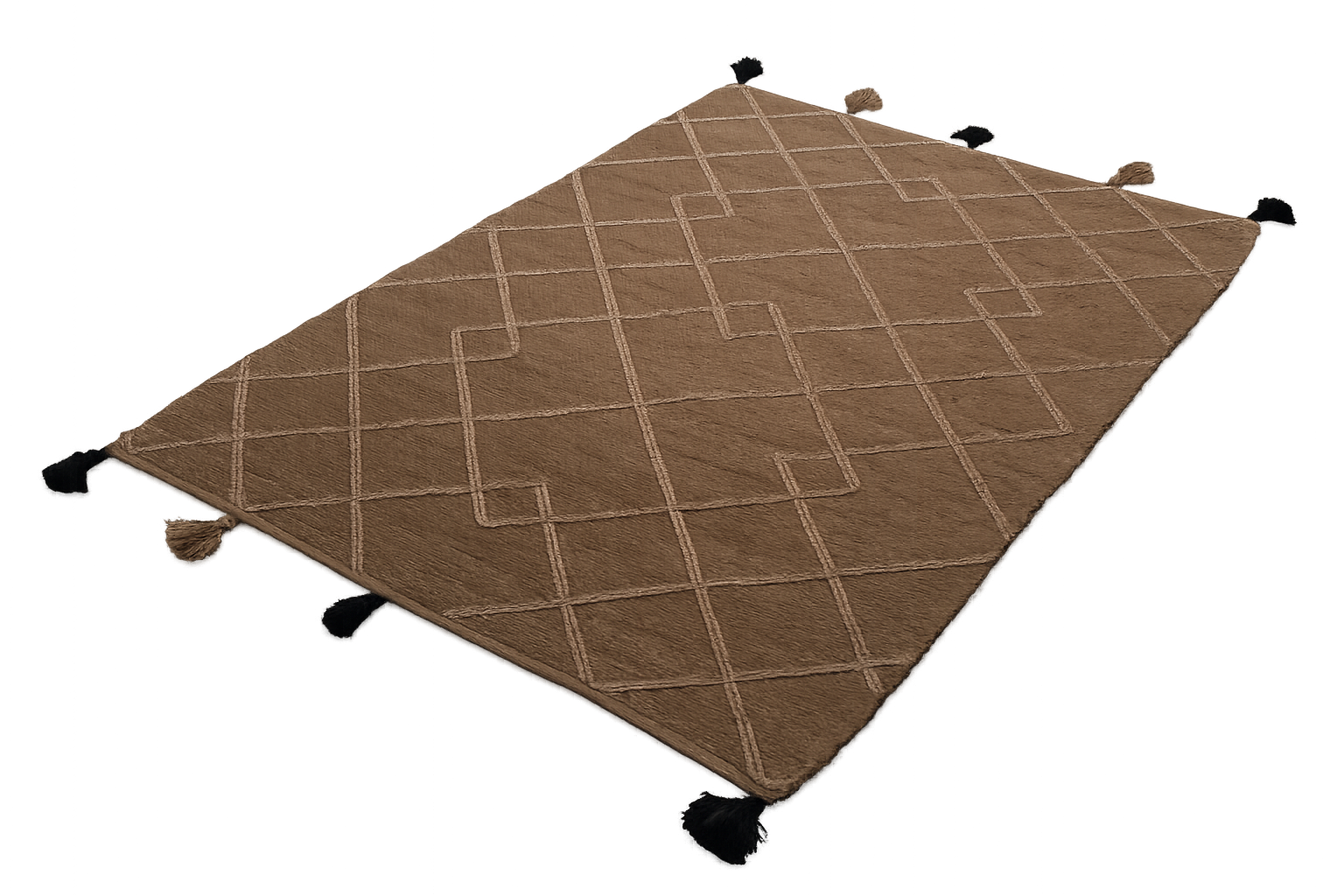 Webteppich Jute-143