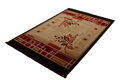 Poly Webteppich Kilim rouzan Braun