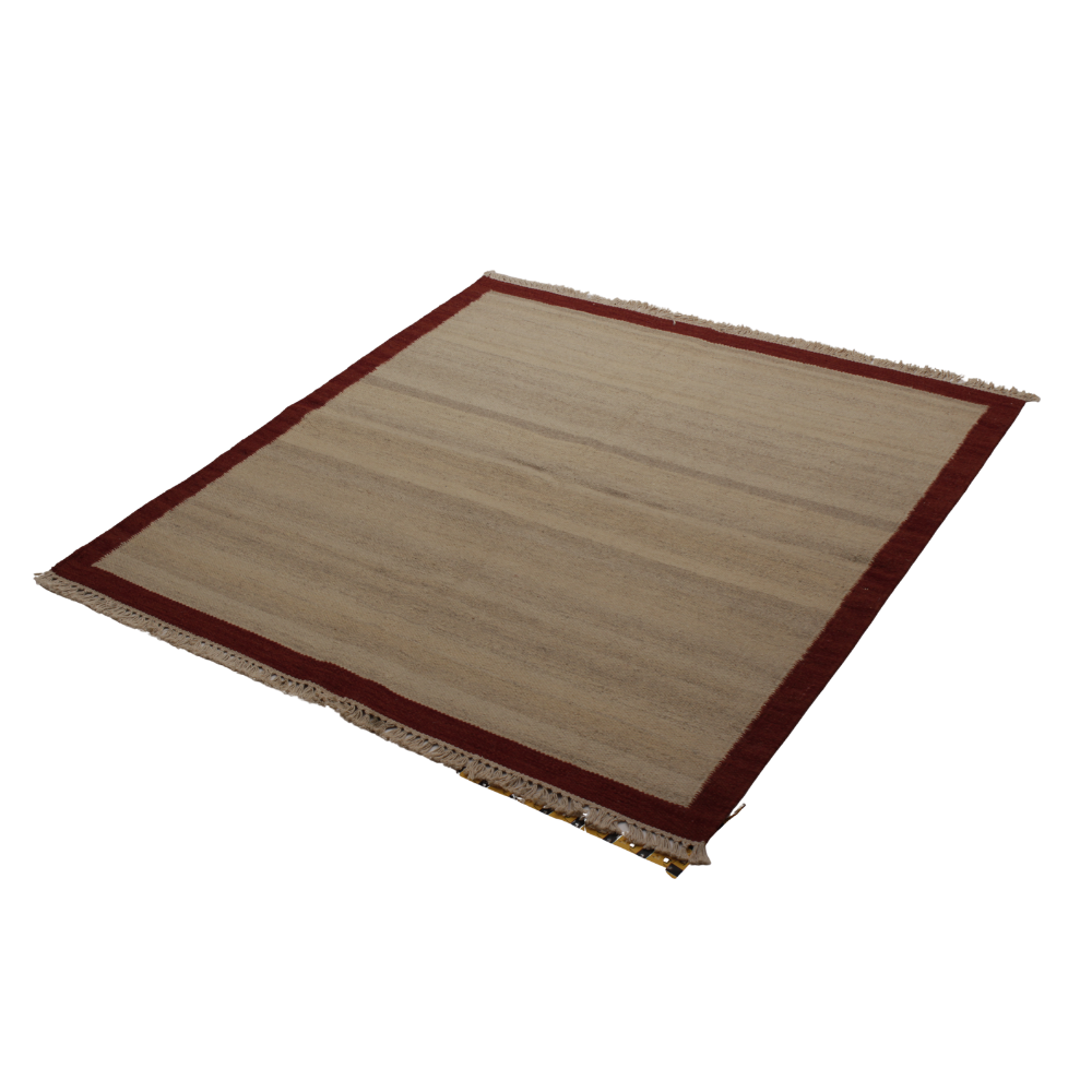 Handgewebter Antique Kilim – 152 × 146 cm