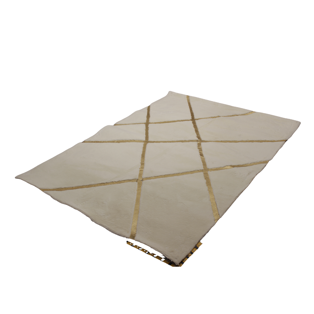 Viskose-Acryl-Webteppich