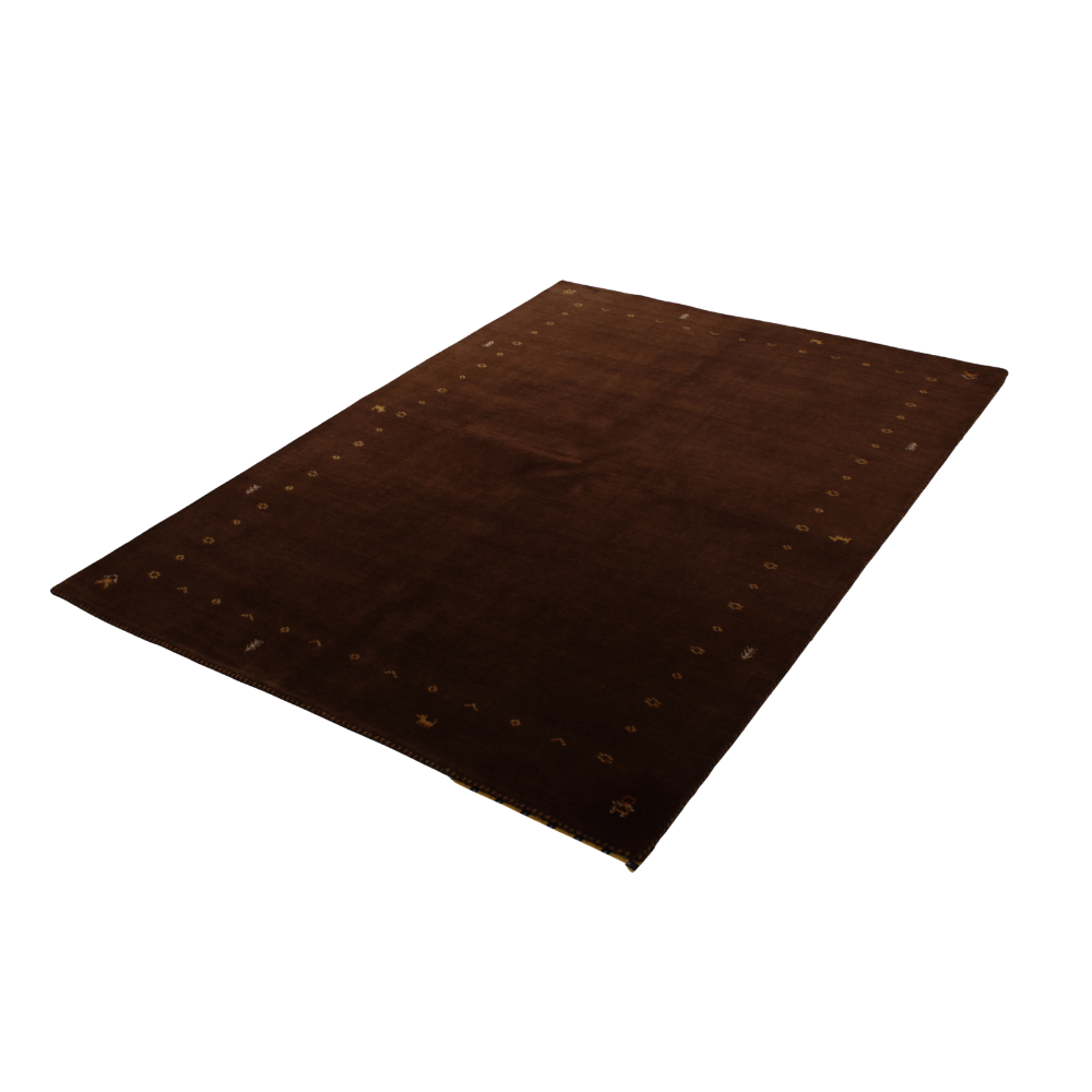Handloom Gabbeh – Braun – 230 × 160 cm