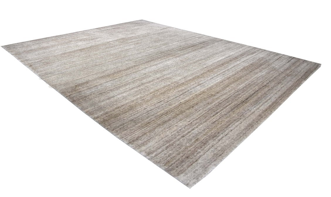 Handwoven Viscose Carpet - Beige 2